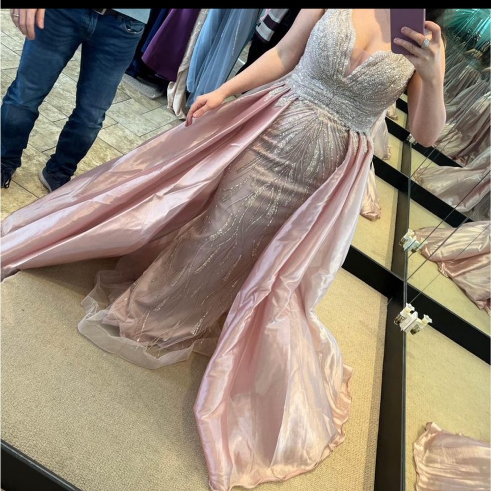 Fancy catwalk dress